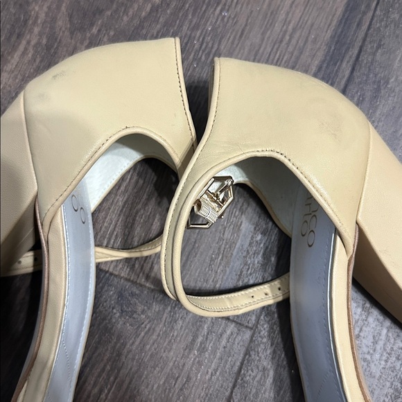 NEW! Franco Sarto Beige Leather Dima Heels- Size 9 👠 - Picture 16 of 17